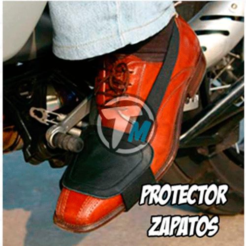 Protector de zapato para moto