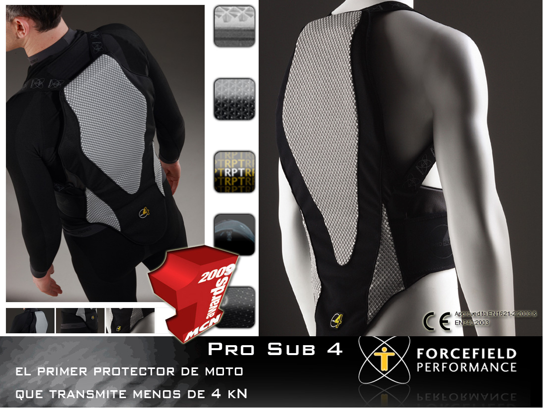 Espaldera de moto Forcefield PRO LK2 EVO