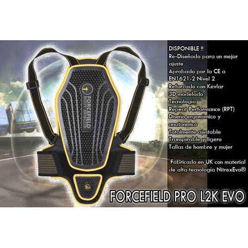 Espaldera de moto Forcefield PRO LK2 EVO